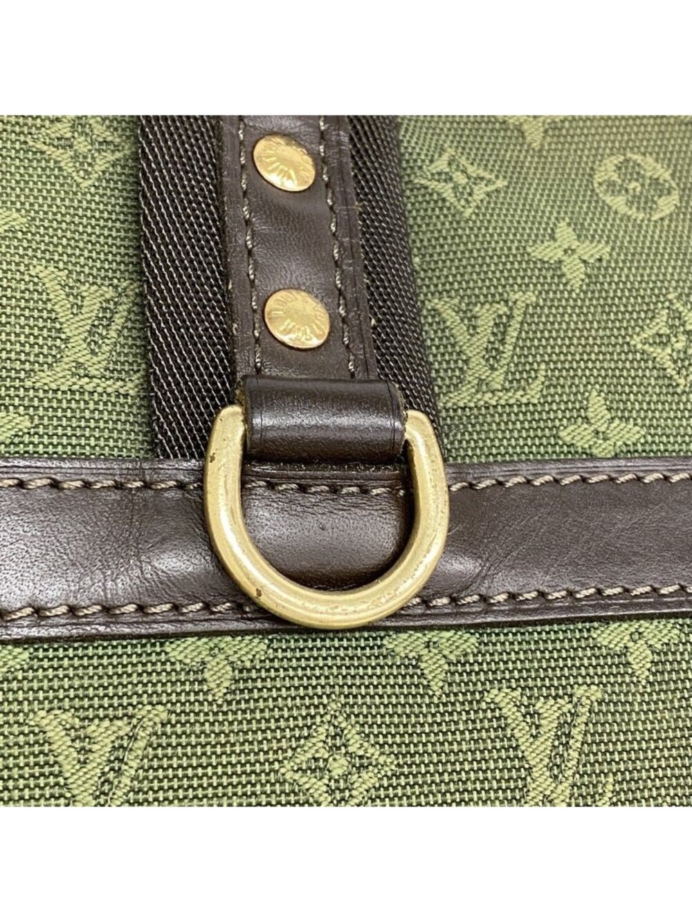 Louis Vuitton Handbag Monogram Mini GM Khaki - Picture 10 of 10